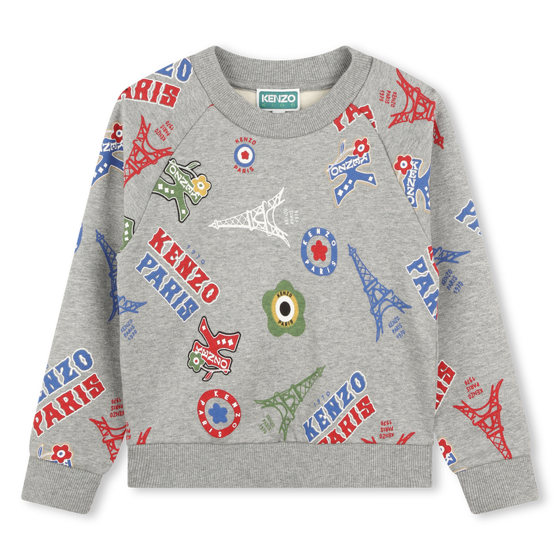Sweatshirt mit Print KENZO KIDS 
                        JUNGE