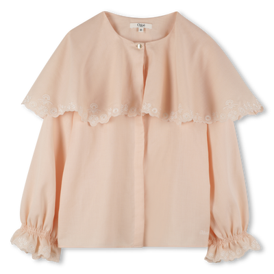 Bluse mit floraler Stickerei CHLOE M&Auml;DCHEN