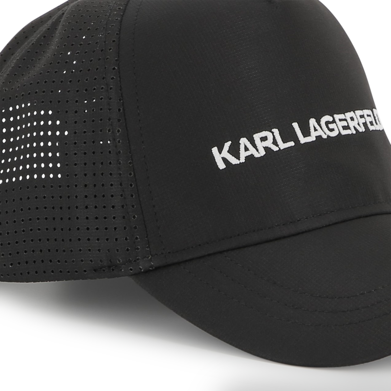 Verstellbares, besticktes Cap KARL LAGERFELD KIDS 
                        JUNGE