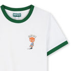T-Shirt mit kurzen &Auml;rmeln KENZO KIDS 
                    JUNGE