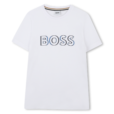 T-Shirt aus Baumwolle BOSS JUNGE