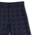 Bermudashorts mit jacquard-muster KENZO KIDS 
                    JUNGE