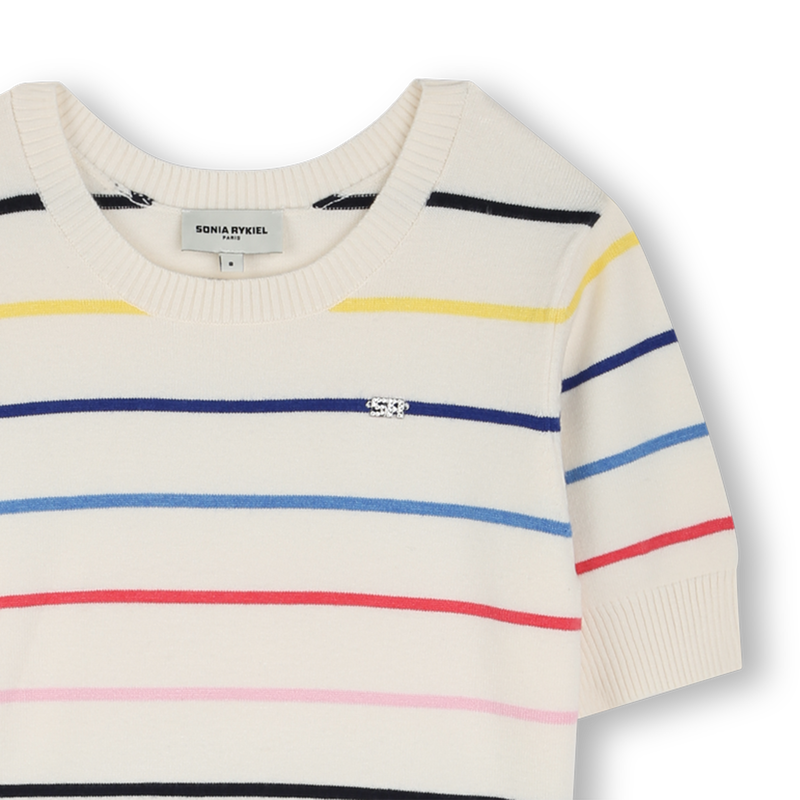 2-in-1 Kleid mit Logo SONIA RYKIEL 
                        M&Auml;DCHEN