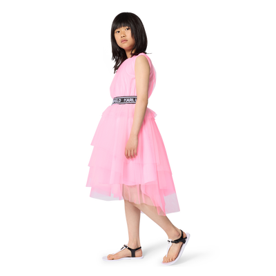 SANDALEN MIT VERSTELLBAREN RIEMEN KARL LAGERFELD KIDS M&Auml;DCHEN