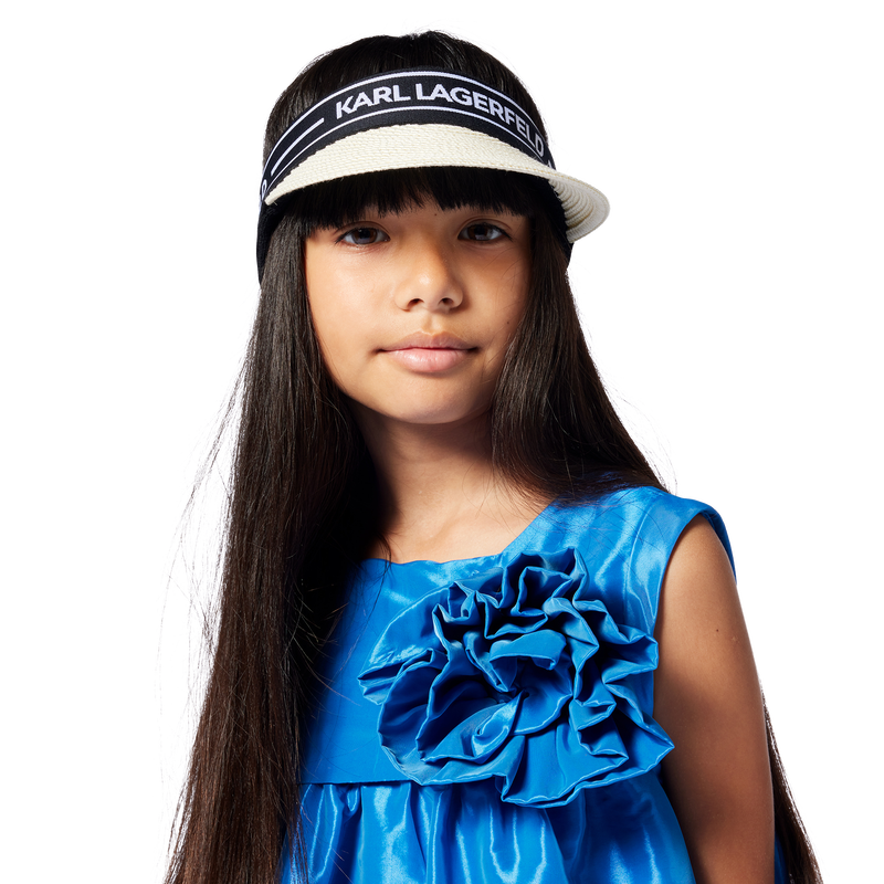 Visor Cap KARL LAGERFELD KIDS 
                        M&Auml;DCHEN