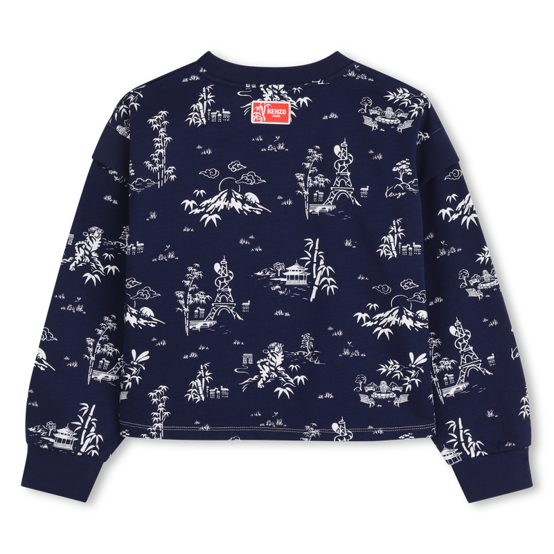 FLEECE-SWEATSHIRT KENZO KIDS 
                        M&Auml;DCHEN