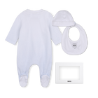 Pyjama-Set mit M&uuml;tze und L&auml;tzchen BOSS 
                    JUNGE