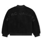 Pl&uuml;schige Stoffjacke MARC JACOBS 
                    JUNGE