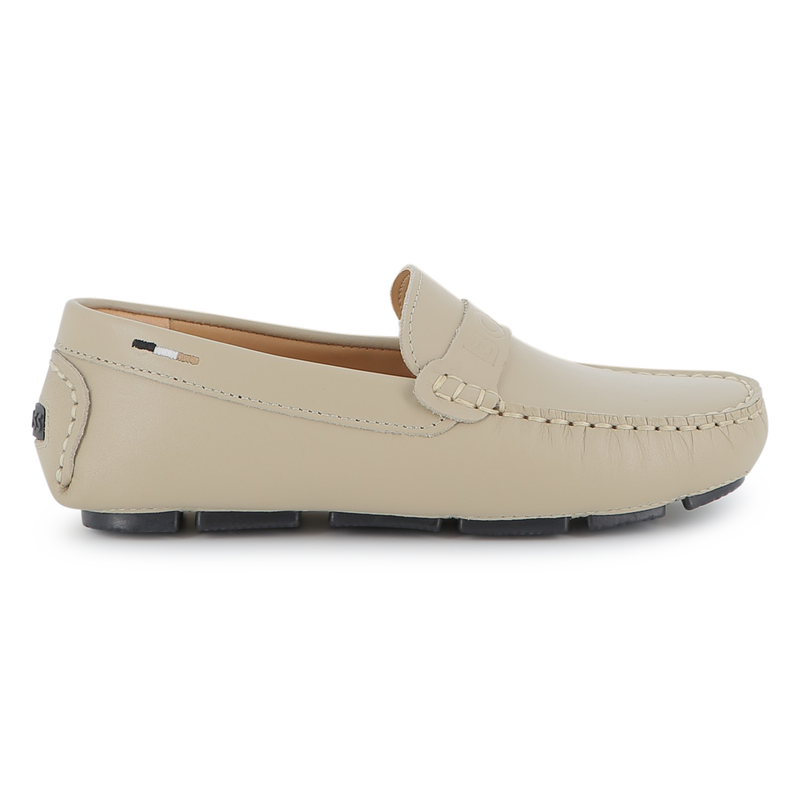 Leder-Mokassins BOSS 
                        JUNGE