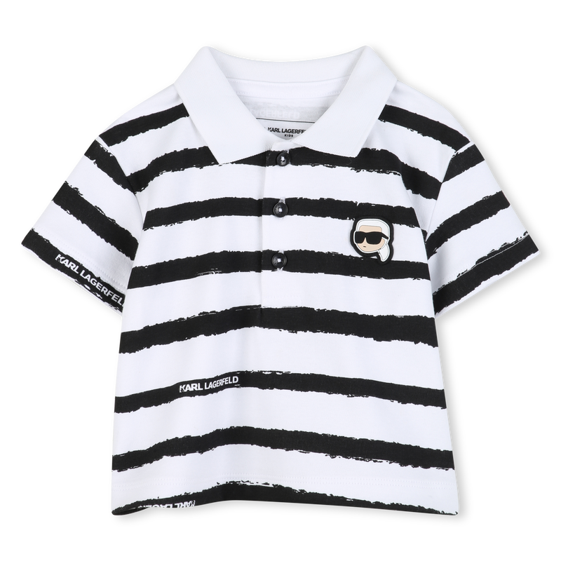 POLO- UND SHORTS-SET KARL LAGERFELD KIDS 
                        JUNGE