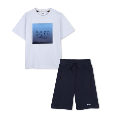 T-SHIRT + BERMUDA-SET BOSS JUNGE