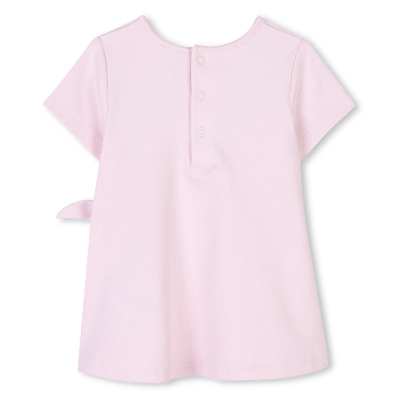 Kurz&auml;rmliges Baumwollkleid MICHAEL KORS 
                        M&Auml;DCHEN