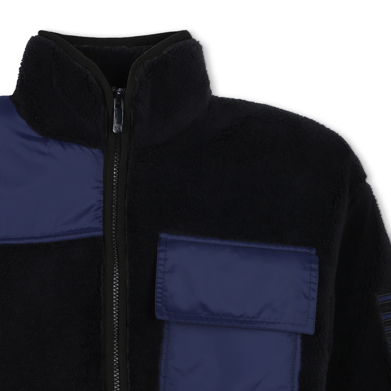Cardigan aus zwei Materialien TIMBERLAND 
                        JUNGE