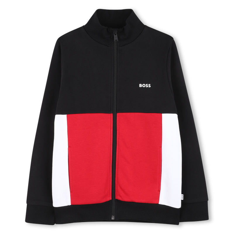 Jogger-Strickjacke BOSS 
                        JUNGE