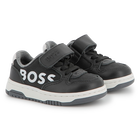 Sneaker mit elastischen Schn&uuml;rsenkeln BOSS 
                    JUNGE