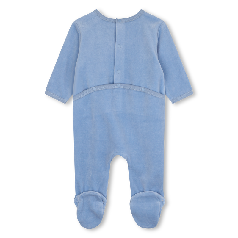 Velours-Pyjama mit Stickerei KENZO KIDS 
                        JUNGE
