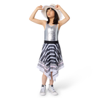 Asymmetrischer rock KARL LAGERFELD KIDS 
                    M&Auml;DCHEN