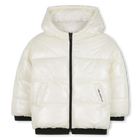 Daunenjacke mit Kapuze, ECRU, hi-res