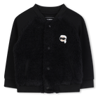 Cardigan aus zwei Materialien KARL LAGERFELD KIDS 
                    JUNGE