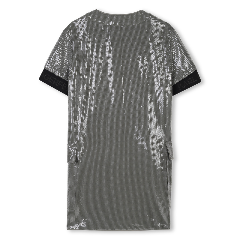 Kurz&auml;rmeliges Kleid KARL LAGERFELD KIDS 
                        M&Auml;DCHEN