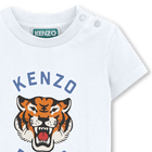 T-Shirt mit kurzen &Auml;rmeln KENZO KIDS 
                    UNISEX