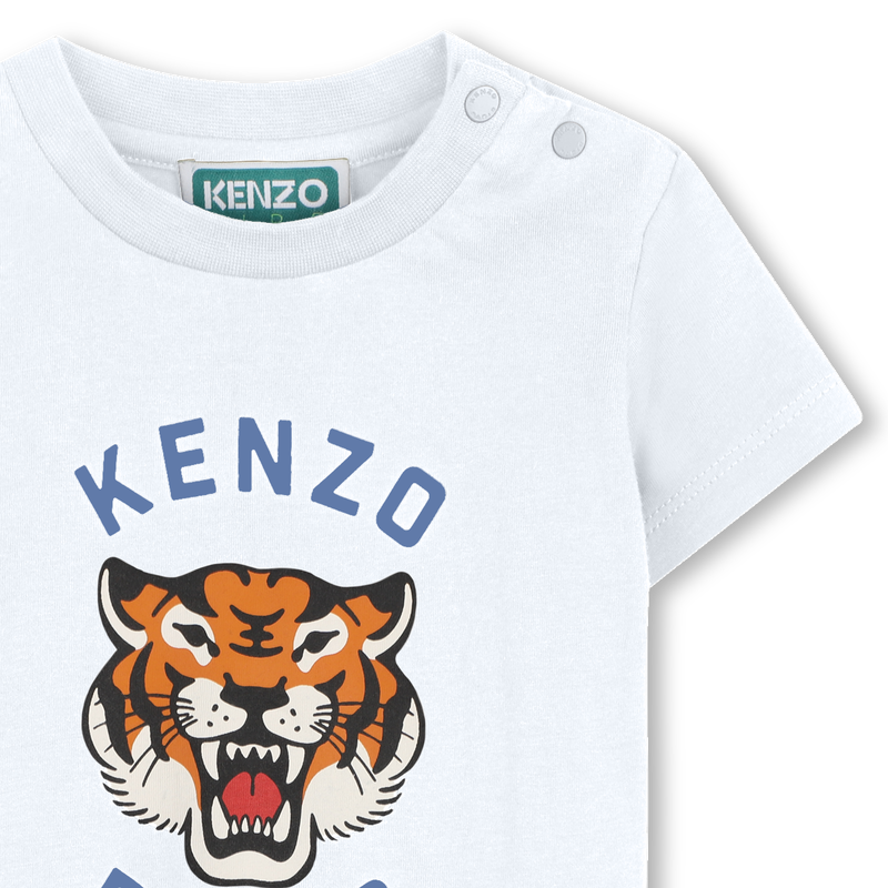 T-Shirt mit kurzen &Auml;rmeln KENZO KIDS 
                        UNISEX
