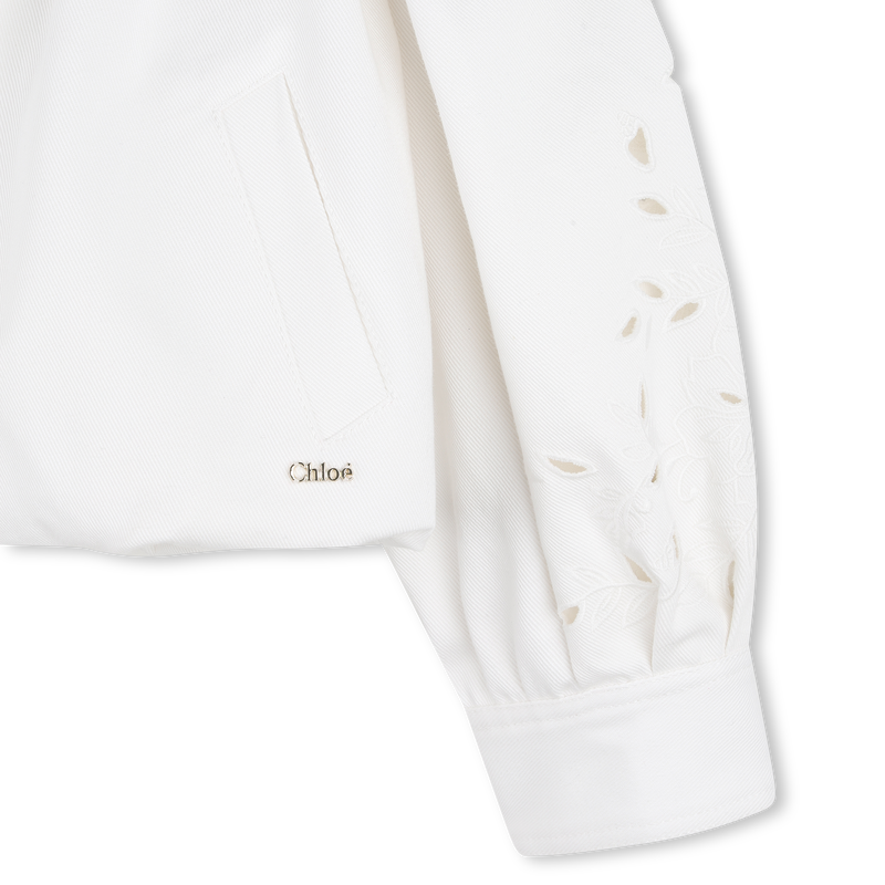 JACKE MIT BLUMENSTICKEREI CHLOE 
                        M&Auml;DCHEN