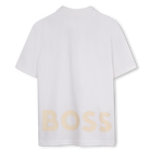 Baumwoll-Poloshirt mit Logo BOSS 
                    JUNGE