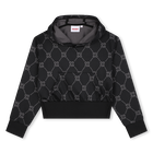 Bedrucktes Kapuzen-Sweatshirt HUGO 
                    M&Auml;DCHEN