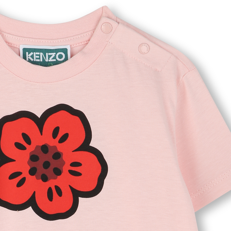 Kurz&auml;rmliges Kleid KENZO KIDS 
                        M&Auml;DCHEN