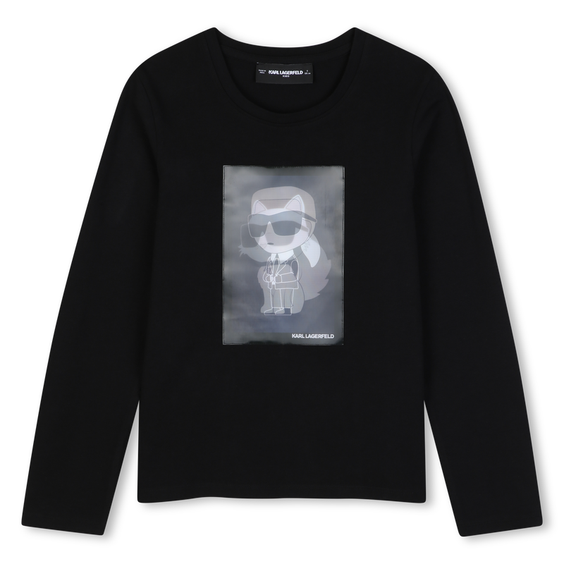 Langarmshirt KARL LAGERFELD KIDS 
                        M&Auml;DCHEN