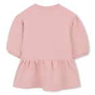 Kleid aus Fleece KENZO KIDS 
                    M&Auml;DCHEN