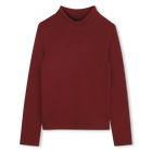 Lang&auml;rmeliges T-Shirt mit Stehkragen MICHAEL KORS 
                    M&Auml;DCHEN