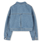 Gestreifte Jeansjacke HUGO 
                    M&Auml;DCHEN