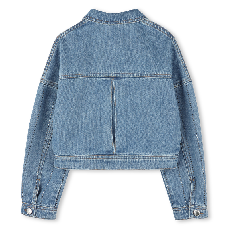 Gestreifte Jeansjacke HUGO 
                        M&Auml;DCHEN