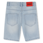 Denim-bermudashorts HUGO 
                    JUNGE