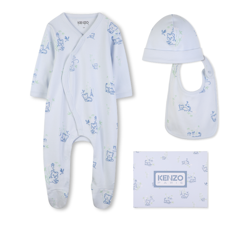 PAJAMA, HUT UND L&Auml;TZCHEN SET KENZO KIDS 
                        JUNGE