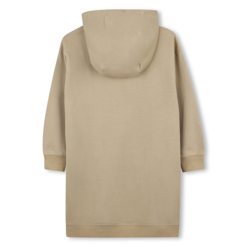 Kapuzenkleid aus Fleece MICHAEL KORS 
                        M&Auml;DCHEN