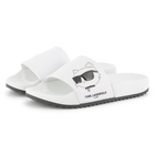 Pantoletten mit Relief-Druck KARL LAGERFELD KIDS 
                    M&Auml;DCHEN