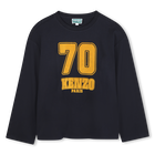 Lang&auml;rmeliges T-Shirt mit weiten &Auml;rmeln KENZO KIDS 
                    JUNGE