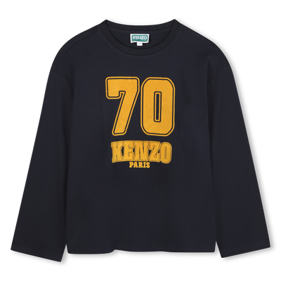 Lang&auml;rmeliges T-Shirt mit weiten &Auml;rmeln KENZO KIDS JUNGE