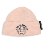 M&uuml;tze und Socken Set KARL LAGERFELD KIDS 
                    M&Auml;DCHEN
