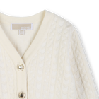 Strickjacke mit kn&ouml;pfen MICHAEL KORS 
                    M&Auml;DCHEN