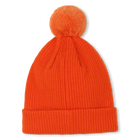 Fleece-Pompon-Strickm&uuml;tze TIMBERLAND 
                    JUNGE