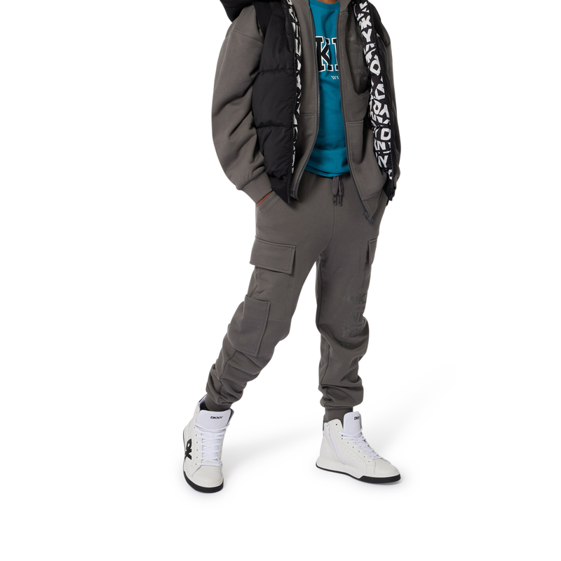 Sweat-Cardigan aus Baumwolle DKNY 
                        JUNGE
