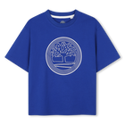 T-Shirt mit kurzen &Auml;rmeln, HELLBLAU, hi-res