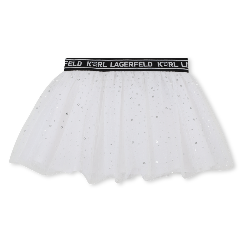 Set aus Sweatshirt und Rock KARL LAGERFELD KIDS 
                        M&Auml;DCHEN