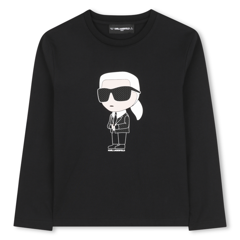 Langarm-T-Shirt KARL LAGERFELD KIDS 
                        JUNGE