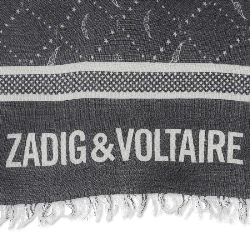 Bedruckter Schal ZADIG & VOLTAIRE 
                        M&Auml;DCHEN