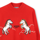 Weit geschnittener pullover KENZO KIDS 
                    M&Auml;DCHEN